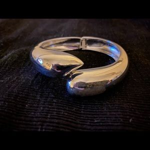 Sterling silver bracelet.